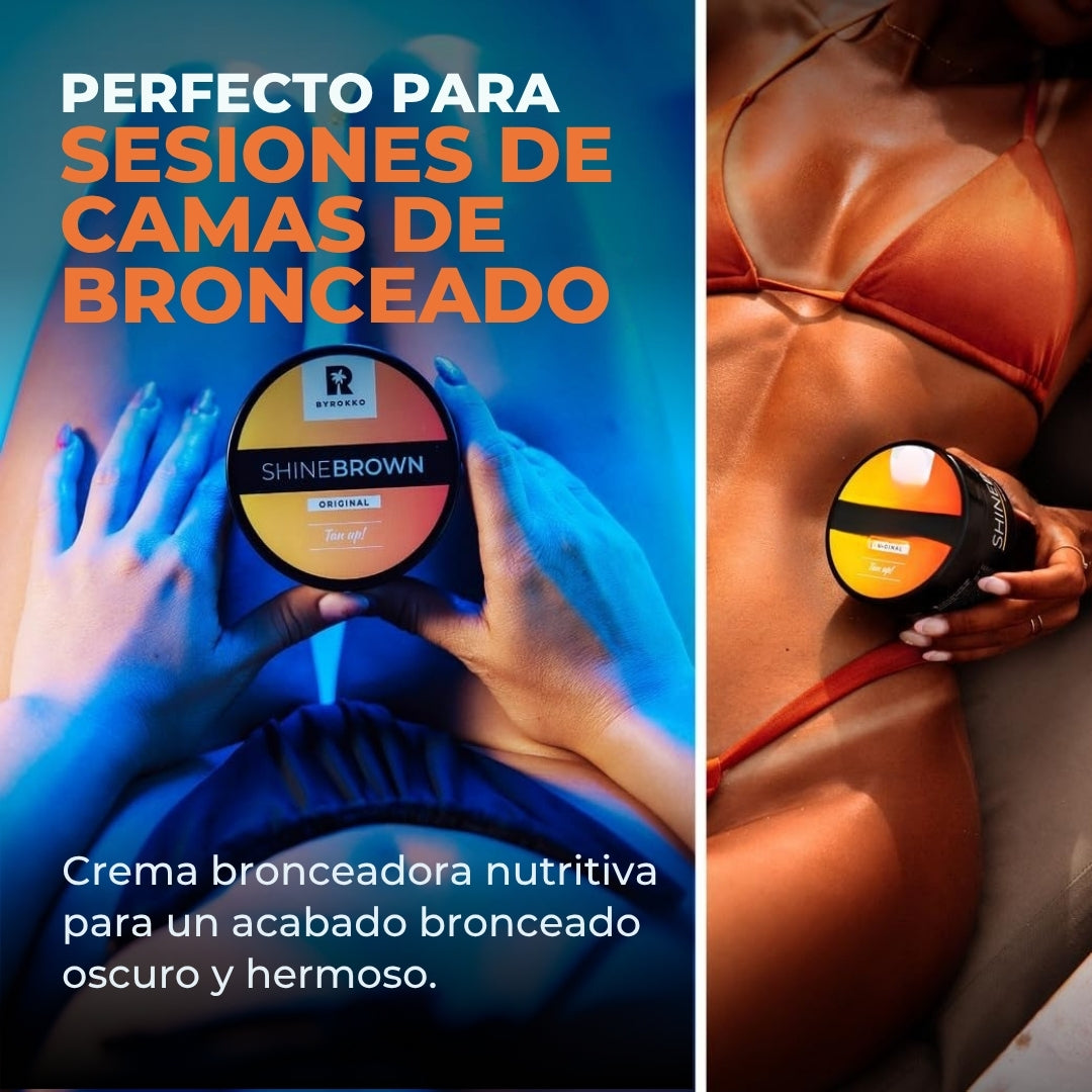 Shine Brown | Crema Bronceadora