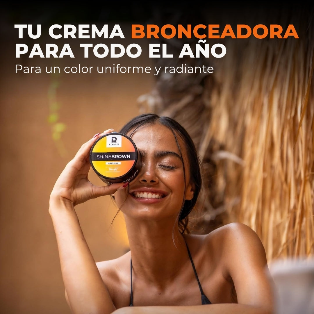 Shine Brown | Crema Bronceadora