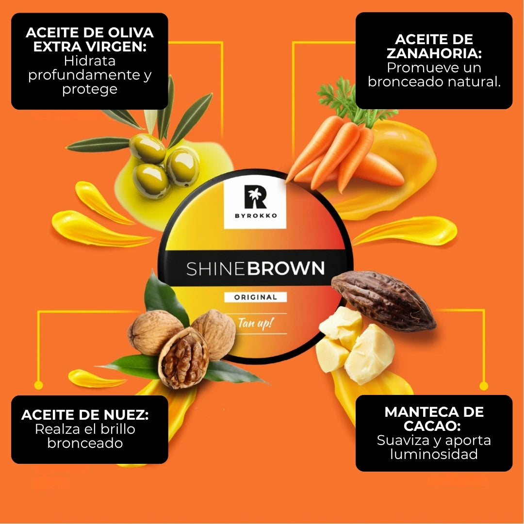 Shine Brown | Crema Bronceadora