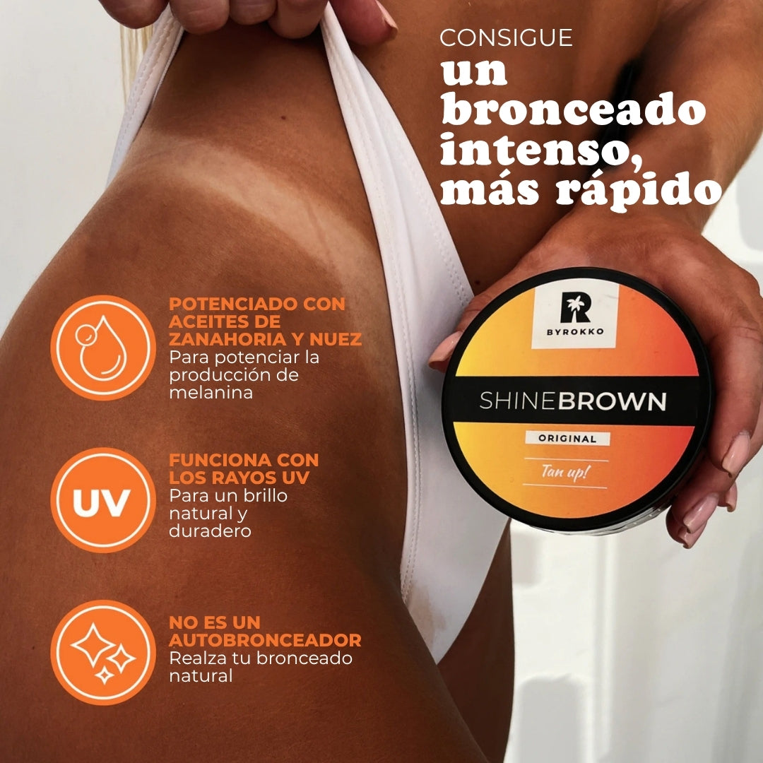 Shine Brown | Crema Bronceadora