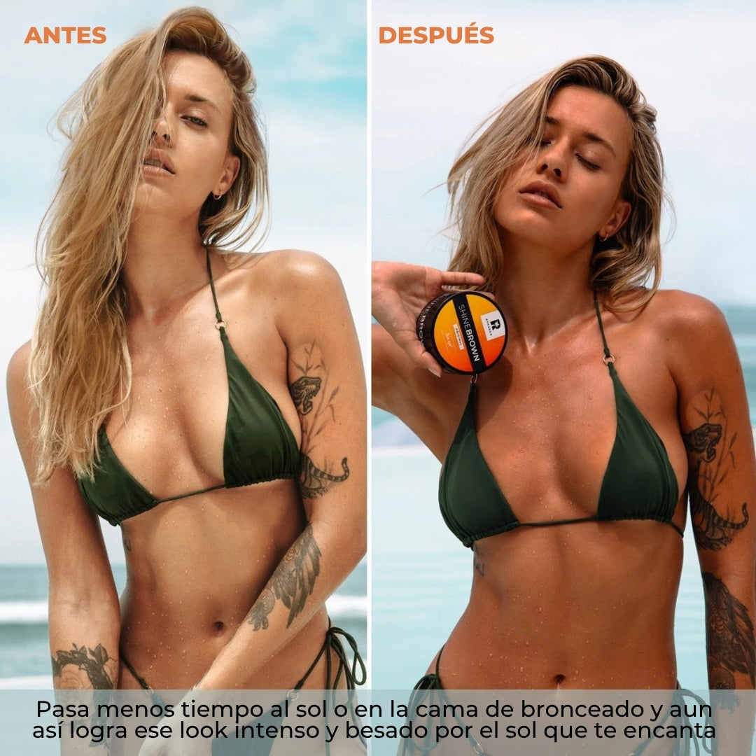 Shine Brown | Crema Bronceadora