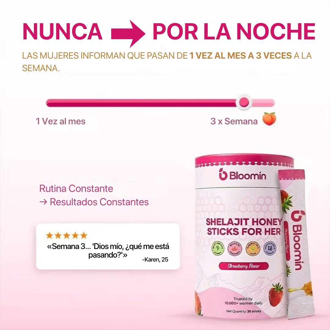 HerBloom Honey - Aumenta el deseo femenino de forma natural