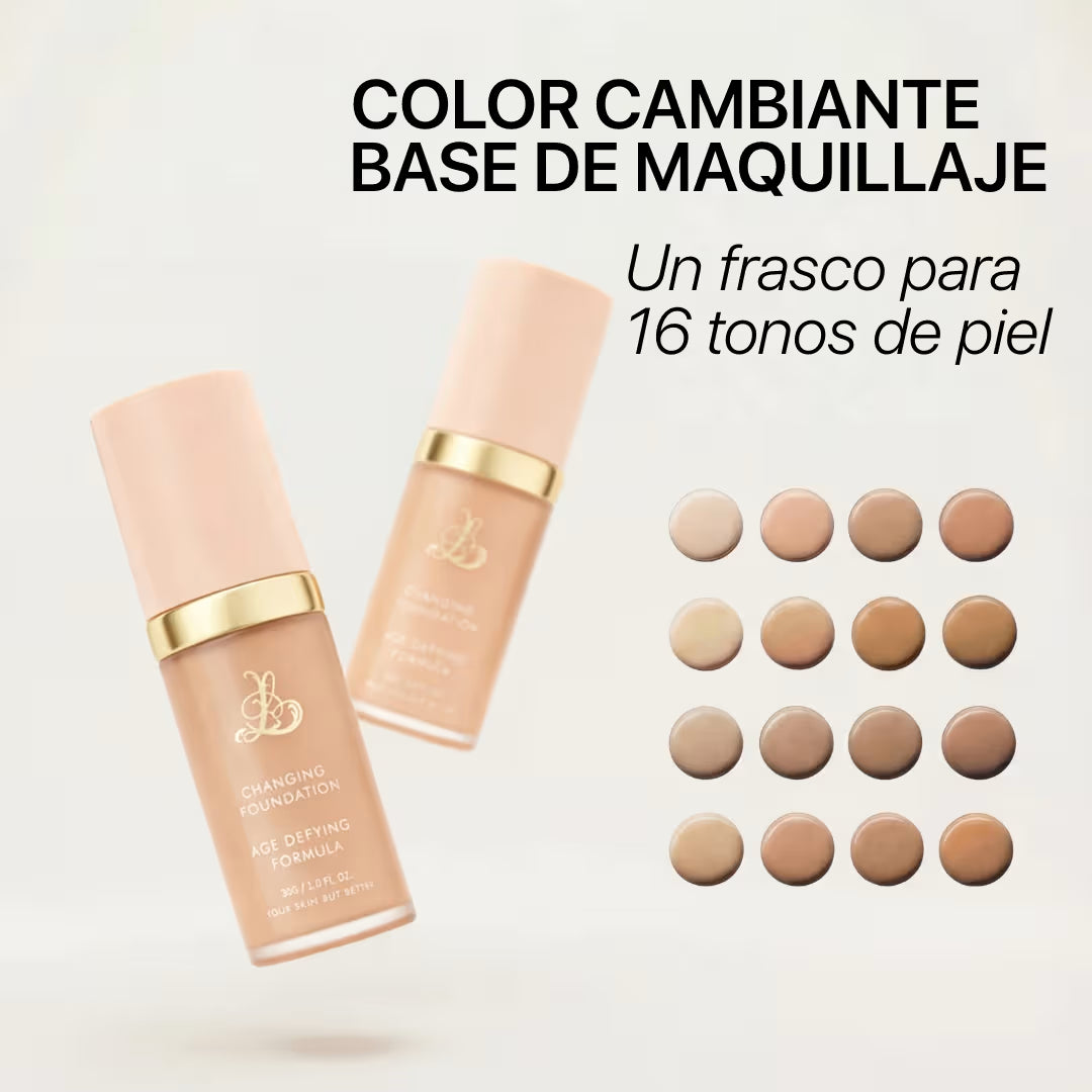 Base 4 en 1 de Maquillaje Antiedad con SPF 50