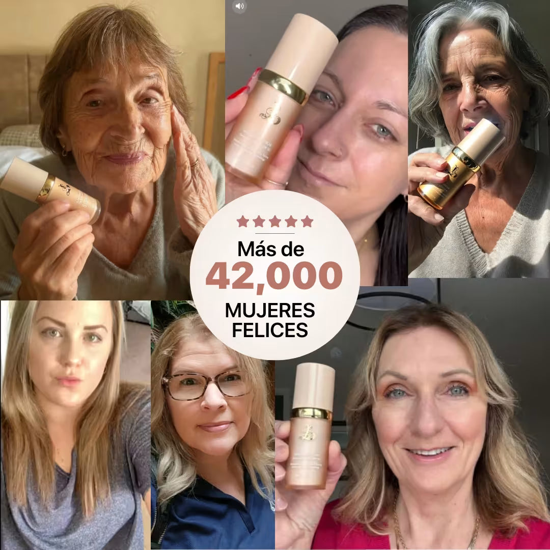 Base 4 en 1 de Maquillaje Antiedad con SPF 50