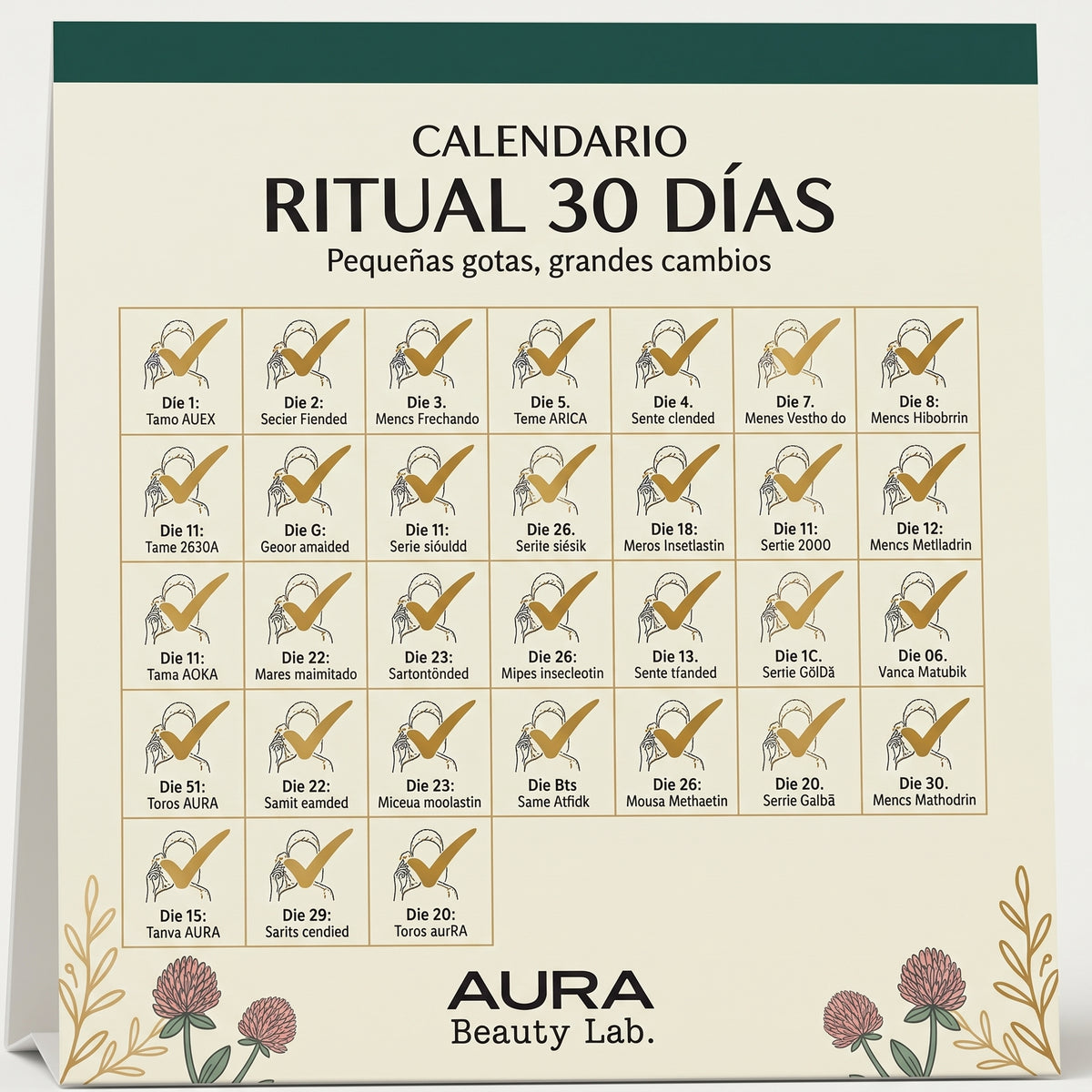 Calendario Ritual 30 Días